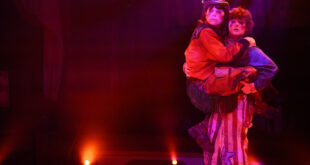 Xhloe and Natasha in 'And. Then the Rodeo Burned Down' at Ars Nova, May 2026 (Ben Arons)