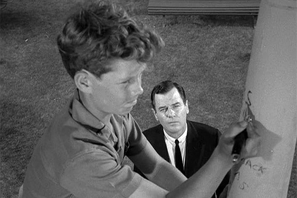 The character Martin Sloan discovers his childhood self