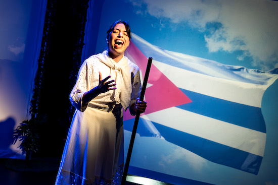 Daniela Delahuerta in 'ISLA' from Hit the Lights! at WP Theater, August 2026 (Rebecca J. Michelson)