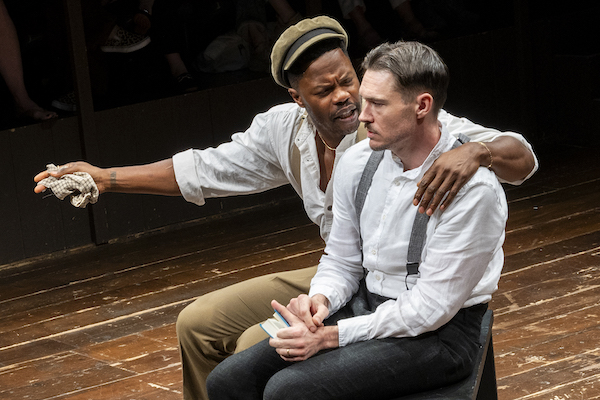 Sam Adegoke, Sam Underwood in 'The Real Ivanov' (Russ Rowland)