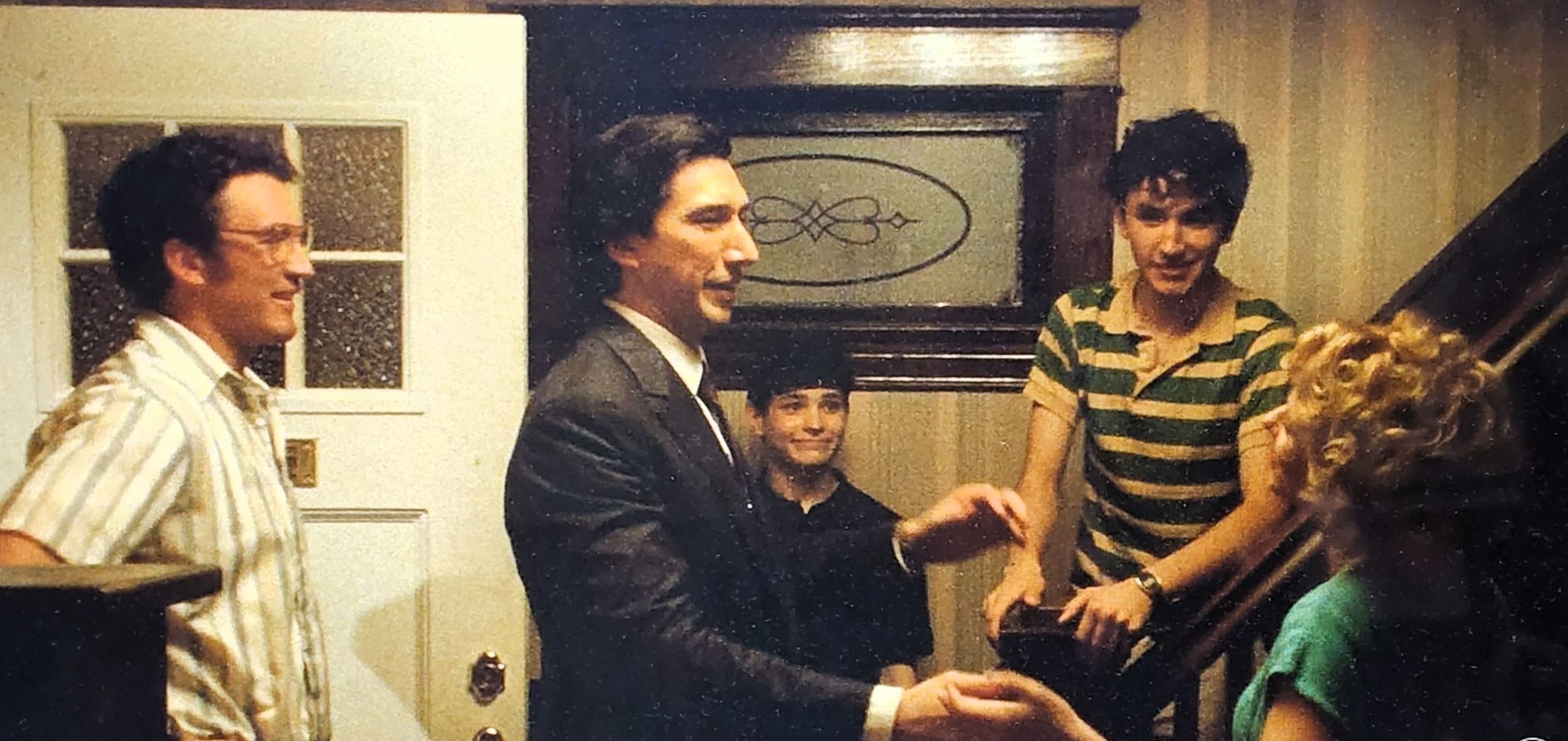 (L to R): Miles Teller, Adam Driver, Roman Engel, Gavin Goudey, Scarlett Johansson in Paper Tiger (courtesy of Neon)