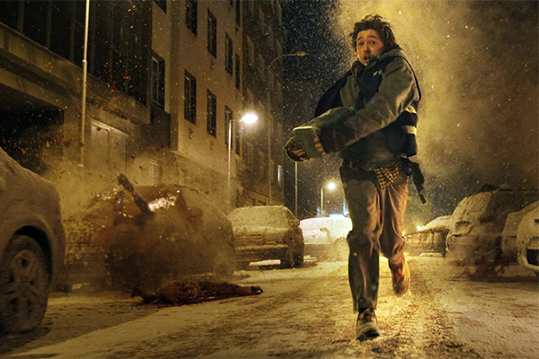 Austin Abrams must deliver a package in 'Resident Evil'