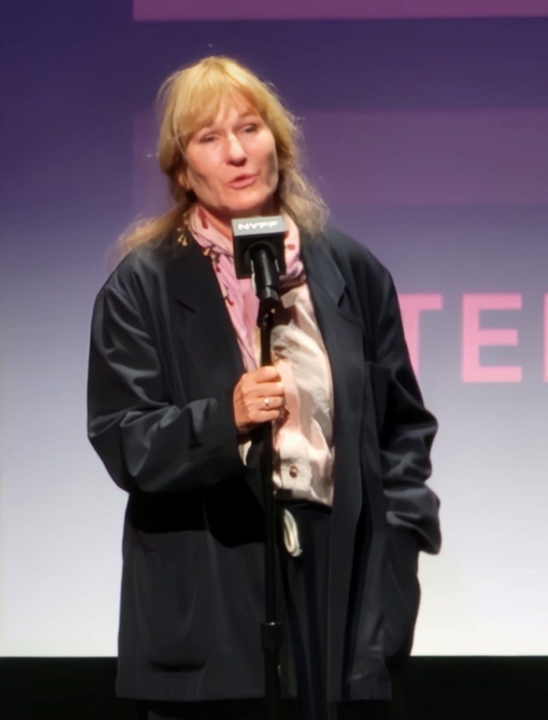 Director Valeska Grisebach introducing 'The Dreamed Adventure' at NYFF 2026 (Carole Di Tosti)