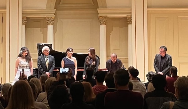 Chengcheng Ma and guest artists at Weill Recital Hall, 14 October 2026