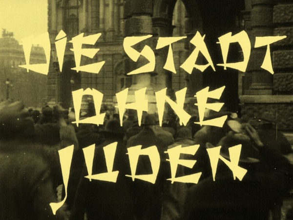 Die Stadt Ohne Juden – The City Without Jews movie title screen
